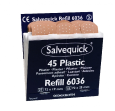 Ersatz - Pflasterstrips Salvequick wasserabweisend 6036