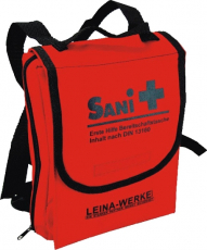 LEINA - Erste-Hilfe-Bereitschaftstasche Sani, rote Nylontasche