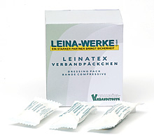 LEINA - Leinatex - Verbandpckchen, Aluminiumkompresse, G