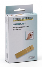 LEINA - 72003 Leinaplast - Fingerverband, elastisch, 18 x 2 cm, 100 St. einzeln verpackt