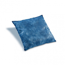 Einmal Kissen Bezug aus PP-Vlies, blau, Mae: 42 x 42 cm.
