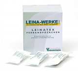LEINA - Leinatex - Verbandpäckchen, Aluminiumkompresse, M