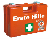 82102 Leina DRK Erste Hilfe Koffer San, mit Fllung DIN 13157
