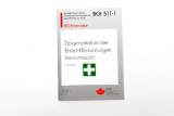 LEINA -59011 Verbandbuch wei-grau DIN A5 BGI 511-1